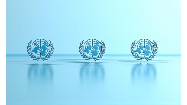 海洋に関連する持続可能な開発目標（SDGs）のロゴ群